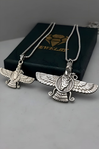 گردنبند مردانه فروهر