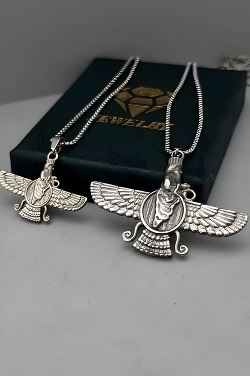 گردنبند مردانه فروهر